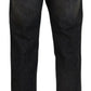 Dolce & Gabbana Gray Green Denim Regular Fit Jeans