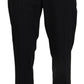 Dolce & Gabbana Gray Wool Stretch Dress Formal Slim Fit Pant