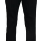 Dolce & Gabbana Blue Wool Stretch Dress Formal Slim Fit Pant