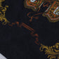 Dolce & Gabbana Gray Silk Baroque Medal Motive Sweater