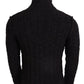 Dolce & Gabbana Brown Wool Knit Turtleneck Pullover Sweater