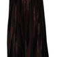 Dolce & Gabbana Brown High Waist A-line Maxi Skirt