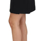 Dolce & Gabbana Black Wool A-line High Waist Mini Skirt