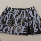 Dolce & Gabbana Elegant High Waist Logo Mini Skirt