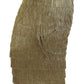 Dolce & Gabbana Gold Tiered Metallic Fringed Midi Silk Skirt