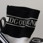 Dolce & Gabbana White Black Sorrento Socks Sneakers Shoes