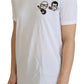 Dolce & Gabbana White #dgfamily Crewneck Cotton T-shirt