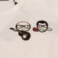 Dolce & Gabbana White #dgfamily Crewneck Cotton T-shirt