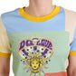 Dolce & Gabbana Multicolor Cotton  DG Love Patchwork