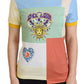 Dolce & Gabbana Multicolor Cotton  DG Love Patchwork