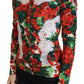 Dolce & Gabbana Multicolor Wool Floral Cardigan Sweater