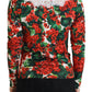 Dolce & Gabbana Multicolor Wool Floral Cardigan Sweater