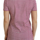 Dolce & Gabbana White Pink Stripe IBIZA Exclusive T-shirt