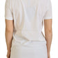 Dolce & Gabbana White Cotton DG Loves SUD  T-shirt