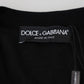 Dolce & Gabbana Black Floral Lace Button Cardigan Sweater