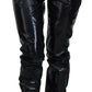 Dolce & Gabbana Black Nylon High Waist Skinny Pants