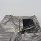 Dolce & Gabbana Metallic Silver High Waist Skinny Pants