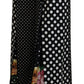 Dolce & Gabbana Multicolor Polka Dots High Waist  Pants