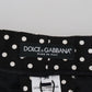 Dolce & Gabbana Multicolor Polka Dots High Waist  Pants