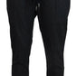 Dolce & Gabbana Gray Cotton Jogger Men Pants