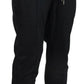 Dolce & Gabbana Gray Cotton Jogger Men Pants