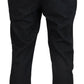 Dolce & Gabbana Gray Cotton Jogger Men Pants