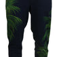 Dolce & Gabbana Black Cotton Printed Men Pants