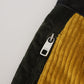 Dolce & Gabbana Black Yellow Cotton Men Pants