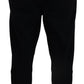 Dolce & Gabbana Black Solid Men Tapered Pants