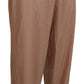 Dolce & Gabbana Peach Solid Men Sweatpants Pants