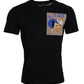 Dolce & Gabbana Black Sneak Peek Cotton Short Sleeve T-shirt