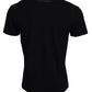 Dolce & Gabbana Black Sneak Peek Cotton Short Sleeve T-shirt