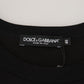 Dolce & Gabbana Black Sneak Peek Cotton Short Sleeve T-shirt