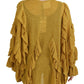 Aniye By Gold Long Sleeves Ruffled Women Cardigan Sweater