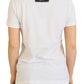 Dolce & Gabbana T-shirt Top White Textured Short Sleeve