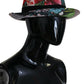 Dolce & Gabbana Multicolor Patchwork Women Fedora Wide Brim Hat