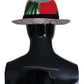 Dolce & Gabbana Multicolor Patchwork Women Fedora Wide Brim Hat