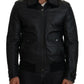 Dolce & Gabbana Chic Black Leather Jacket