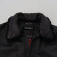 Dolce & Gabbana Chic Black Leather Jacket