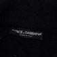 Dolce & Gabbana Black Wool Knit Button Cardigan Sweater