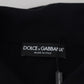 Dolce & Gabbana Black Silk Turtle Neck Pullover Sweater