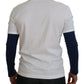 Dolce & Gabbana White DG Prince Crew Neck Pullover Sweater