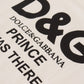 Dolce & Gabbana White DG Prince Crew Neck Pullover Sweater