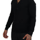 Dolce & Gabbana Black Cashmere Button Down Cardigan Sweater