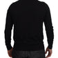 Dolce & Gabbana Black Cashmere Button Down Cardigan Sweater