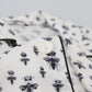 Dolce & Gabbana White Crown Bee Print Long Sleeve Pajama Top