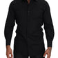 Dolce & Gabbana Elegant Black Formal Long Sleeve Shirt