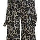 Dolce & Gabbana Multicolor Leopard Print Snow Pants