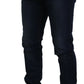 Dolce & Gabbana Dark Blue Cotton Stretch Skinny Denim Jeans