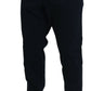 Dolce & Gabbana Blue Cotton Dress Formal Men Pants